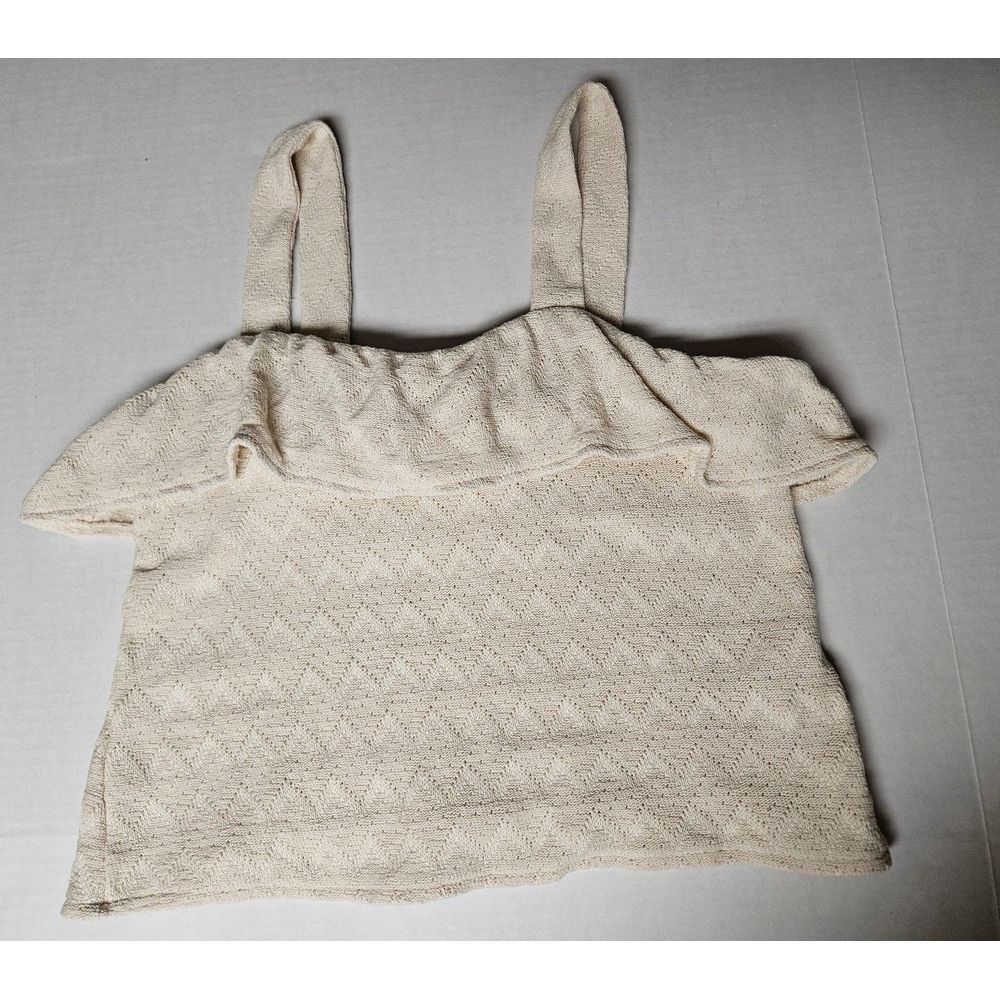 Madewell Medium‎ Off White Knit Tank